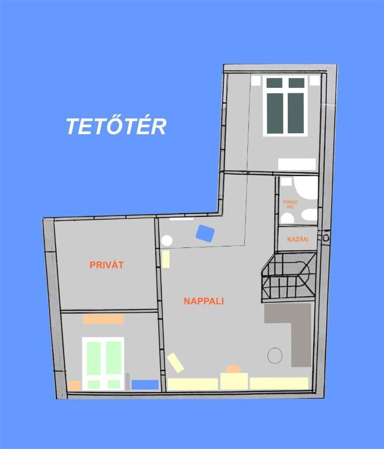 埃格尔Moretti Apartman公寓 外观 照片